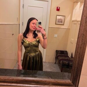 For Love & Lemons Bethany Midi Dress Size Small